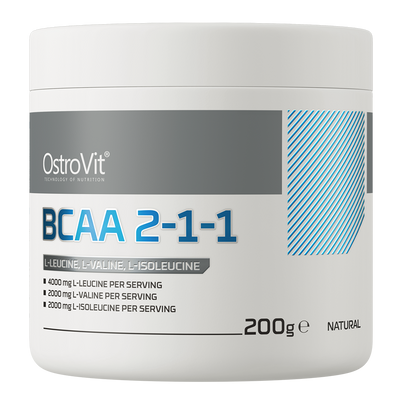 Extra Pure BCAA 2:1:1 OstroVit 200 g 155401 Proteininlviv