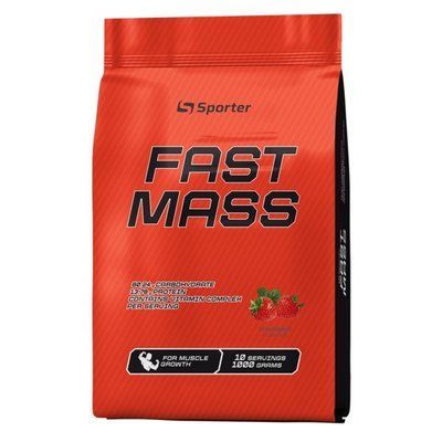 Гейнер Sporter Fast Mass 1000g 192014 Proteininlviv