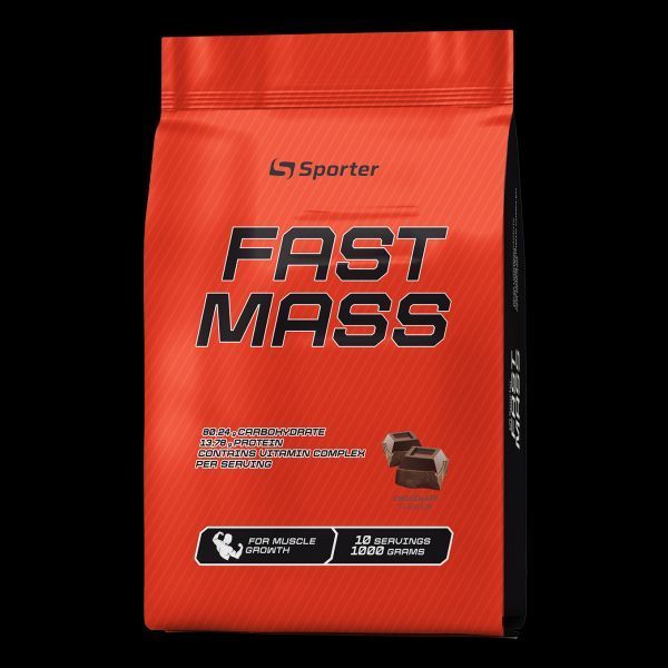 Гейнер Sporter Fast Mass 1000 g 192014 Proteininlviv