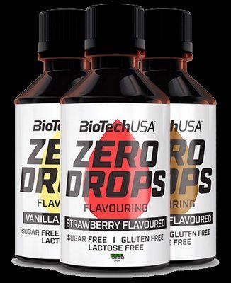 Zero Drops 50 ml Biotech Strawberry 111218 Proteininlviv