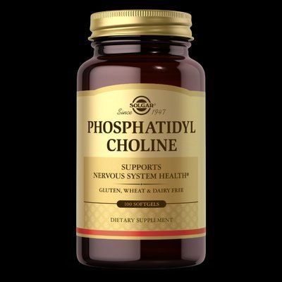 Харчова добавка Solgar Phosphatidyl Choline 100 Softgels 169027 Proteininlviv