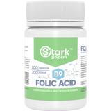 Folic Acid 400 мкг Stark Pharm 200 таб 172113 фото Proteininlviv